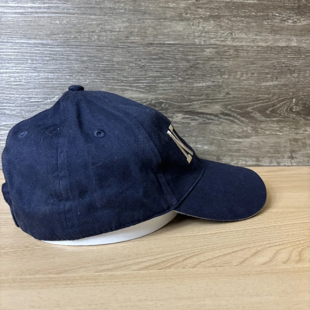 NYPD Hat Cap Strap Back Navy Blue Embroidered Graphic One Size North End Mens